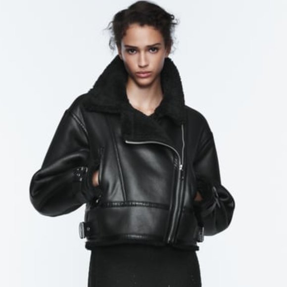 DOUBLE-SIDED BELTED JACKET - Picture 1 of 10